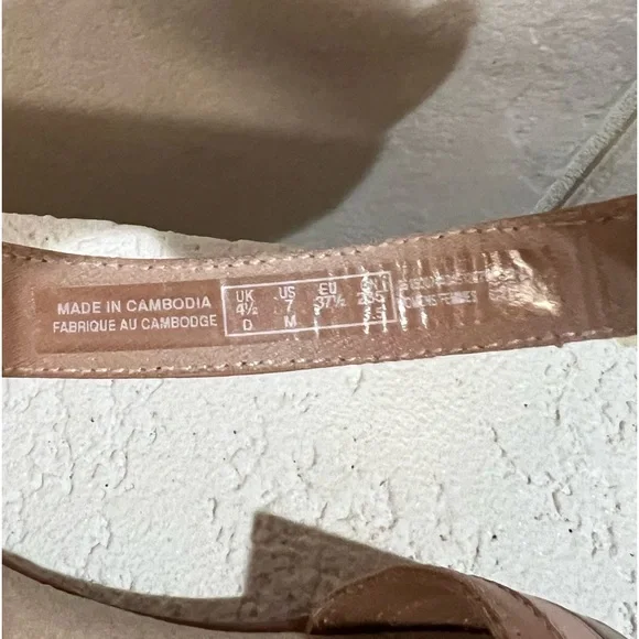 NWOT Clark’s ladies Ada Mist tan walking sandals sz 7 - Picture 4 of 5